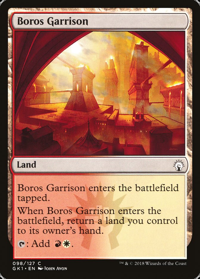 Boros Garrison [Guilds of Ravnica Guild Kit] | The CG Realm