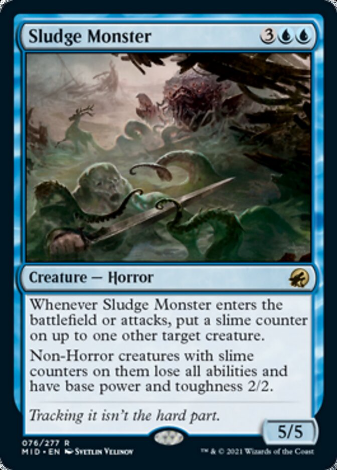 Sludge Monster [Innistrad: Midnight Hunt] | The CG Realm