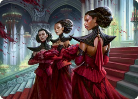 Olivia's Attendants Art Card [Innistrad: Crimson Vow Art Series] | The CG Realm