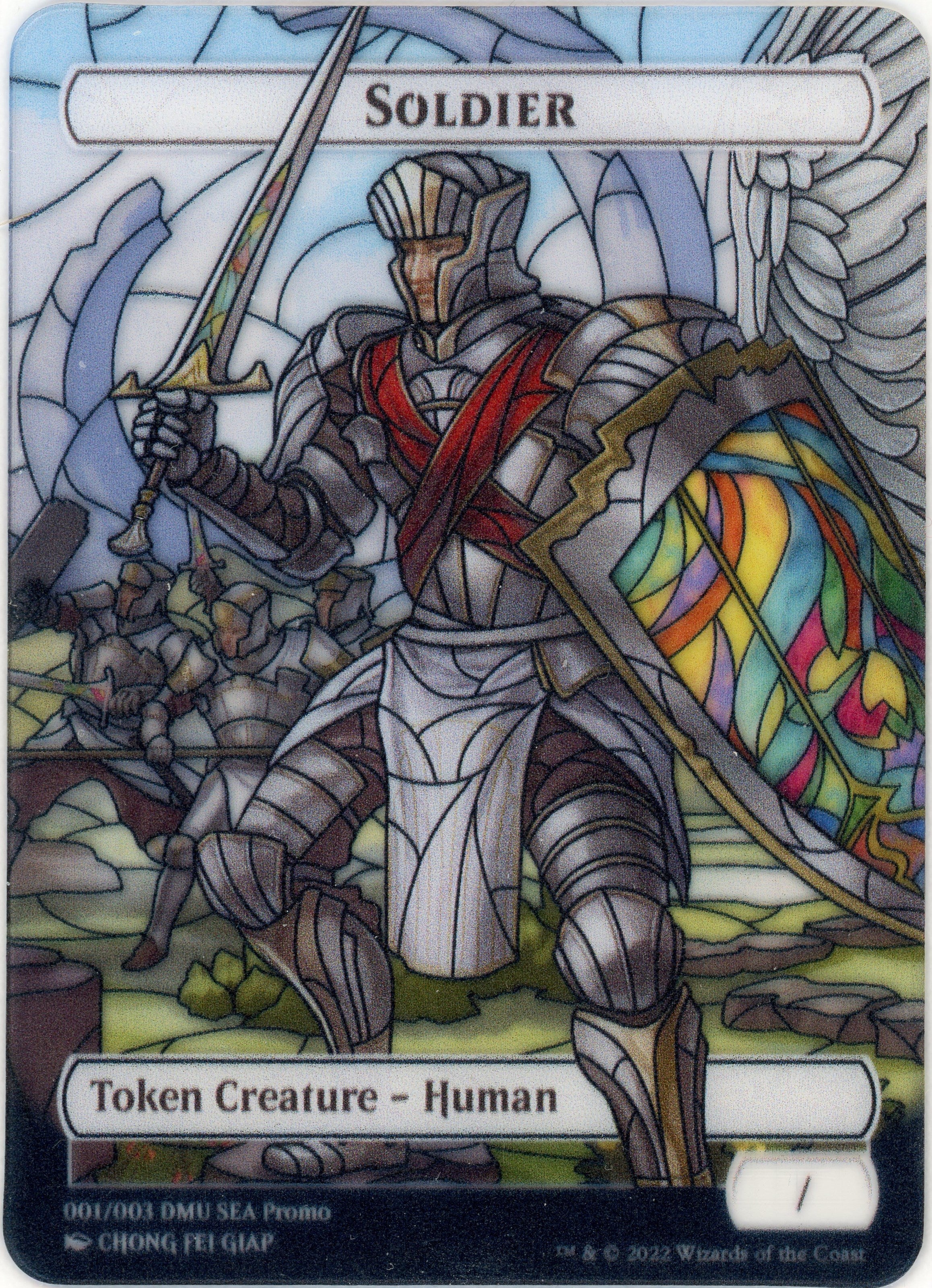 Soldier Token (SEA Exclusive) [Dominaria United Tokens] | The CG Realm