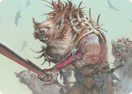 Gnoll Art Card [Dungeons & Dragons: Adventures in the Forgotten Realms Art Series] | The CG Realm