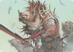 Gnoll Art Card [Dungeons & Dragons: Adventures in the Forgotten Realms Art Series] | The CG Realm