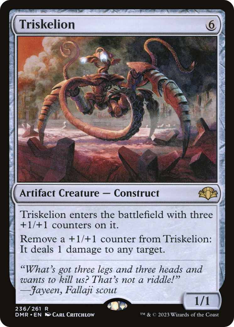 Triskelion [Dominaria Remastered] | The CG Realm