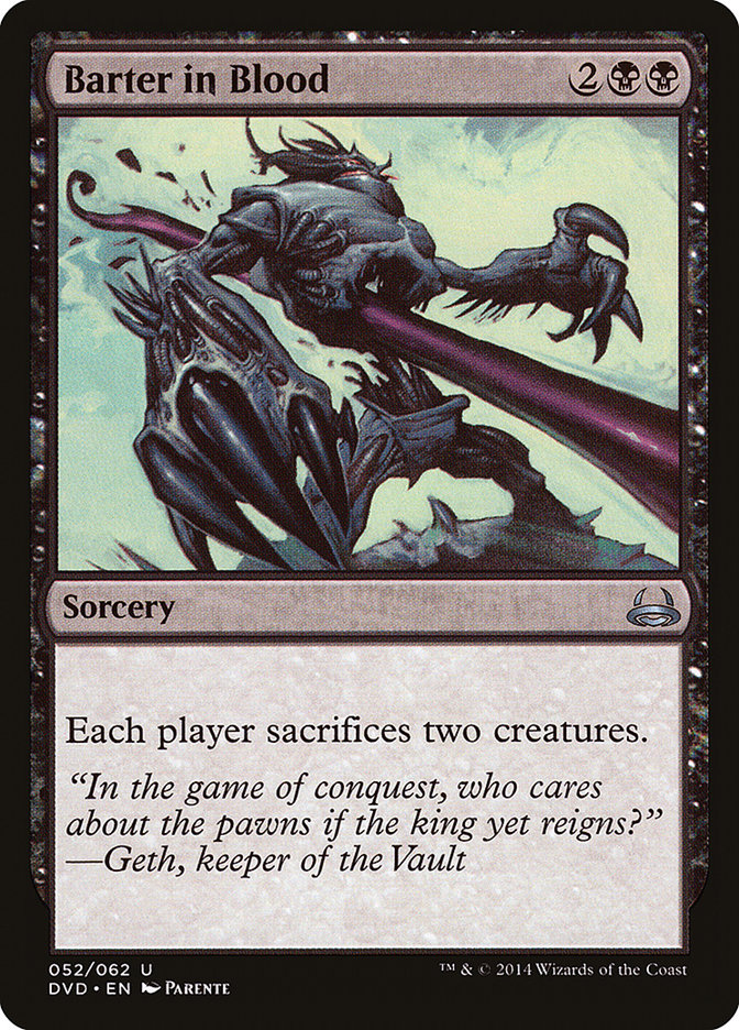 Barter in Blood (Divine vs. Demonic) [Duel Decks Anthology] | The CG Realm