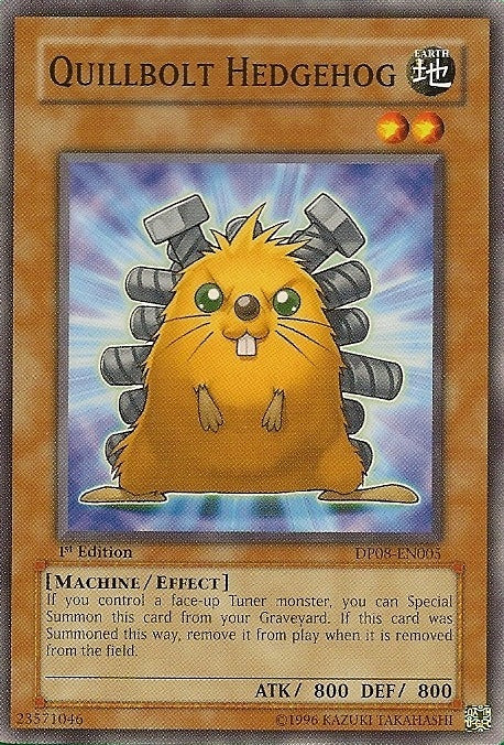 Quillbolt Hedgehog [DP08-EN005] Common | The CG Realm