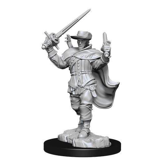DND UNPAINTED MINIS WV15 HUMAN BARD MALE