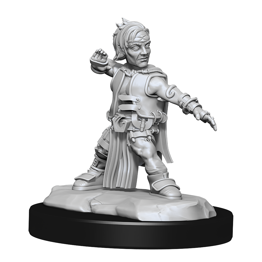 PF UNPAINTED MINIS WV15 HALFLING MONK MALE | The CG Realm