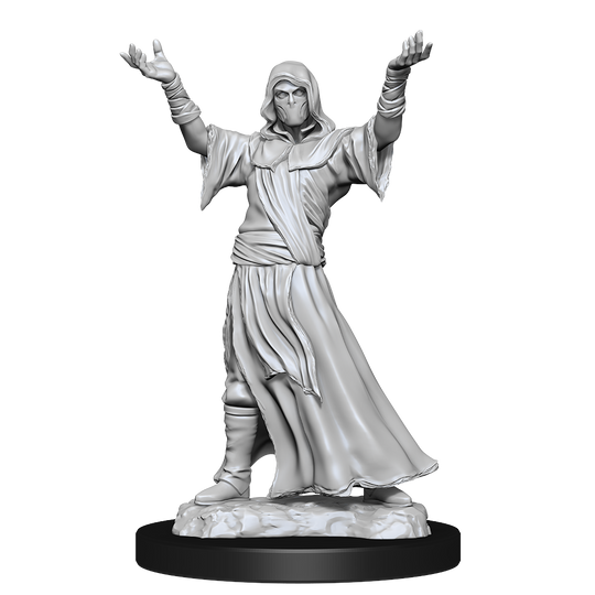 WIZKIDS UNPAINTED MINIS WV15 PLAGUE DOCTOR/CULTIST