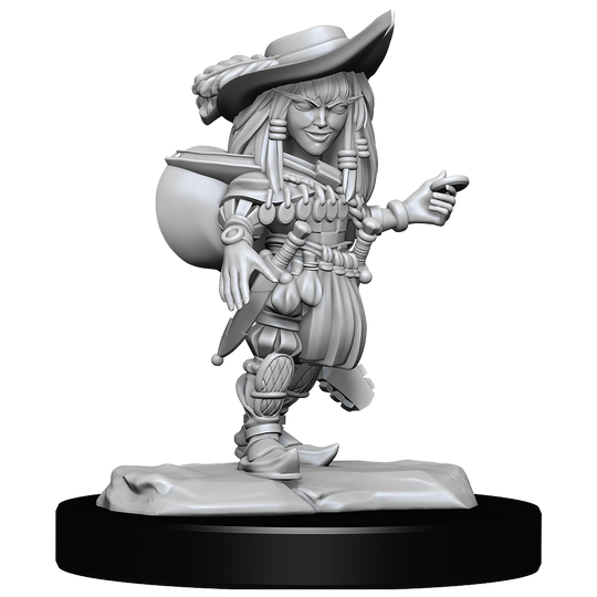 PF UNPAINTED MINIS WV15 GNOME BARD FEMALE