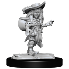 PF UNPAINTED MINIS WV15 GNOME BARD FEMALE | The CG Realm