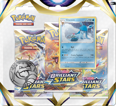 POKEMON SWSH9 BRILLIANT STARS 3PK BLISTER (Release Date:  2022-02-25) | The CG Realm