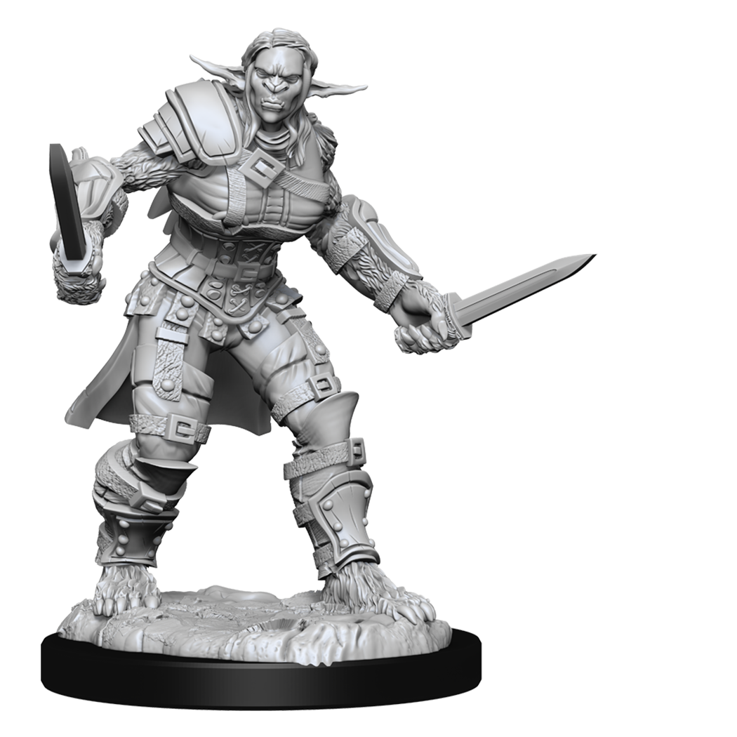 DND UNPAINTED MINIS WV15 BUGBEAR MALE AND FEMALE