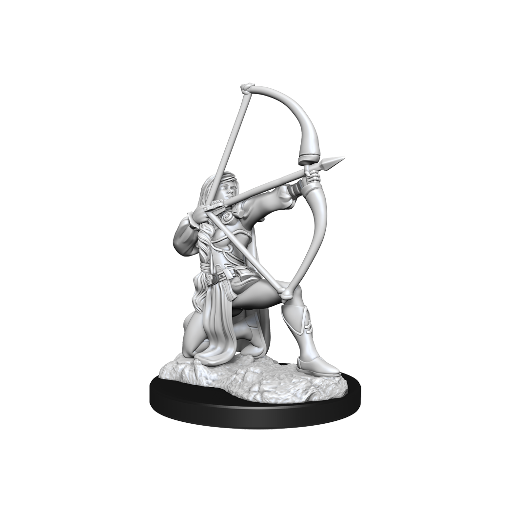 PF UNPAINTED MINIS WV15 HUMAN FIGHTER FEMALE