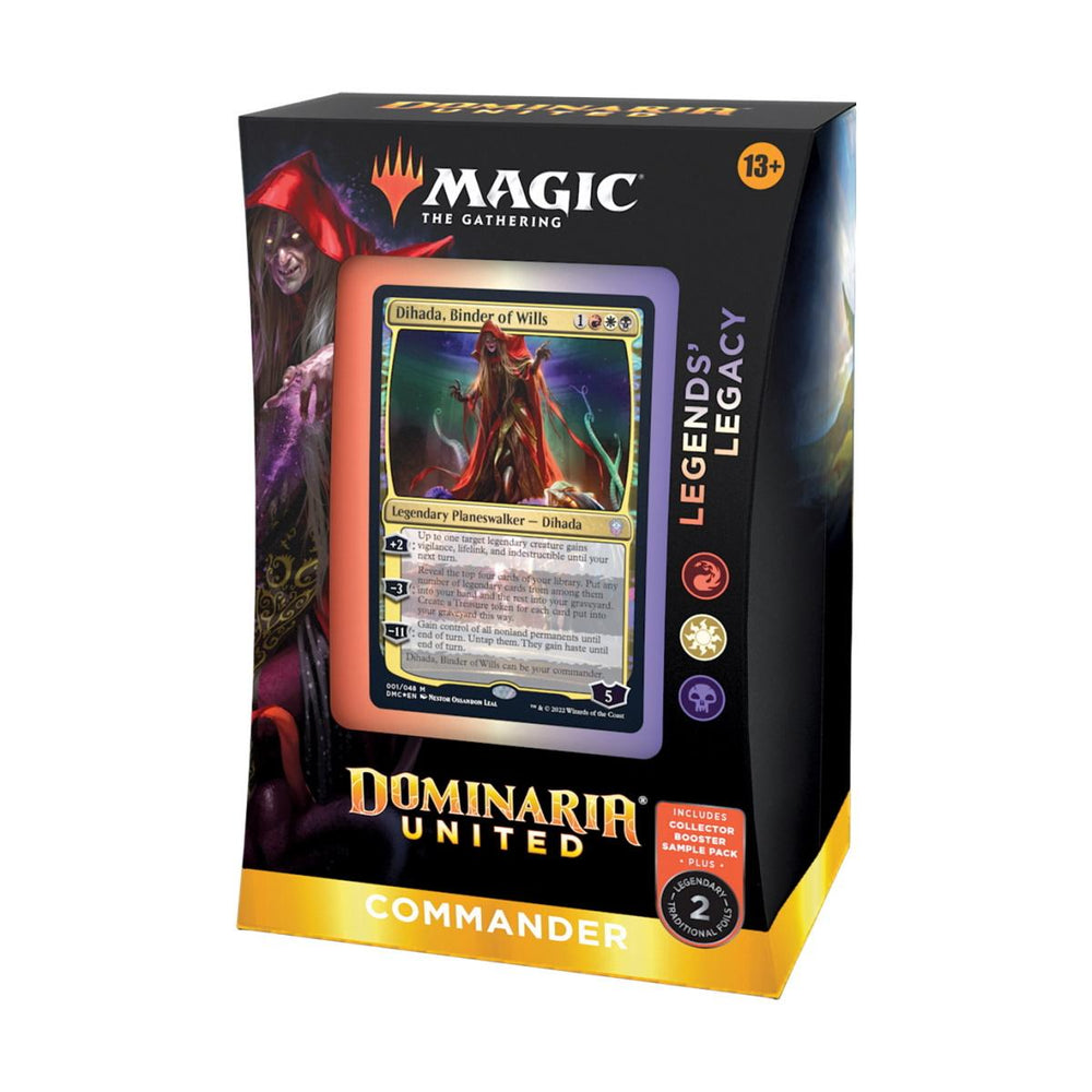 MTG DOMINARIA UNITED COMMANDER Deck (Release Date:  2022-09-09)