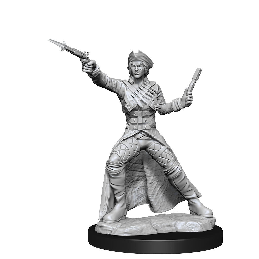 WIZKIDS UNPAINTED MINIS WV15 BOUNTY HUNTER/OUTLAW | The CG Realm