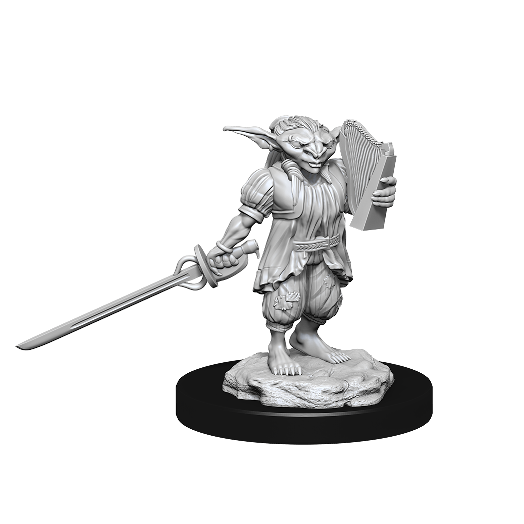 DND UNPAINTED MINIS WV15 MALE ROGUE/FEMALE BARD