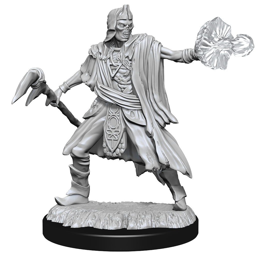 DND UNPAINTED MINIS WV15 ALLIP AND DEATHLOCK