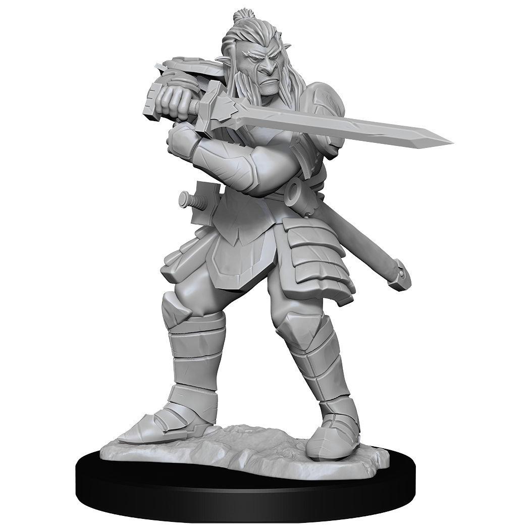 DND UNPAINTED MINIS WV15 HOBGOBLIN MALE AND FEMALE