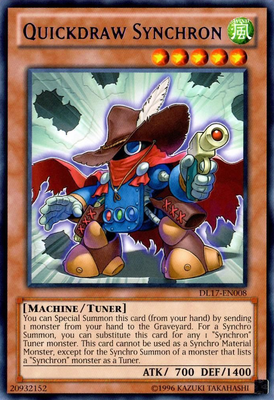 Quickdraw Synchron (Purple) [DL17-EN008] Rare | The CG Realm