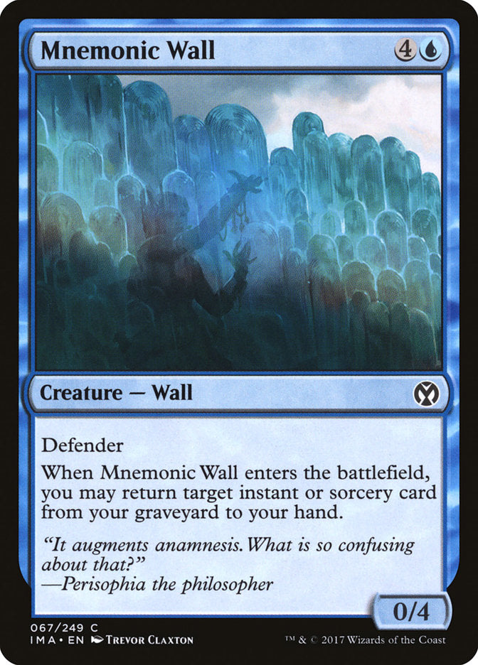 Mnemonic Wall [Iconic Masters] | The CG Realm