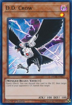 D.D. Crow [DUDE-EN027] Ultra Rare | The CG Realm