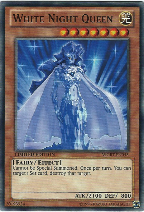 White Night Queen [WGRT-EN045] Common | The CG Realm
