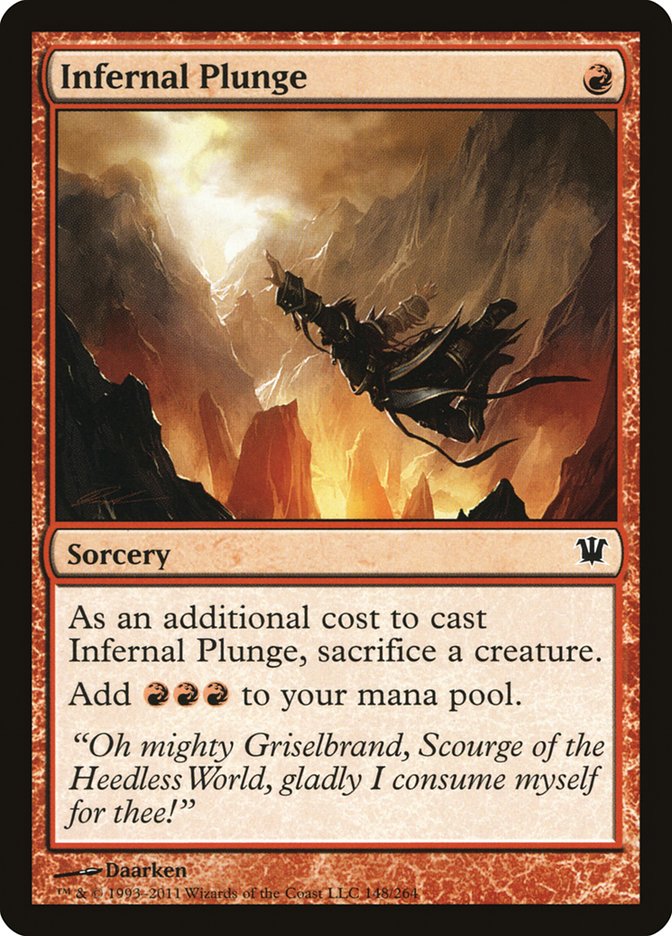 Infernal Plunge [Innistrad] | The CG Realm