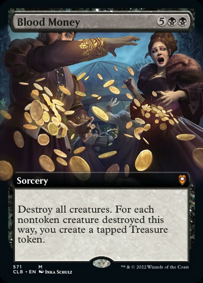 Blood Money (Extended Art) [Commander Legends: Battle for Baldur's Gate] | The CG Realm