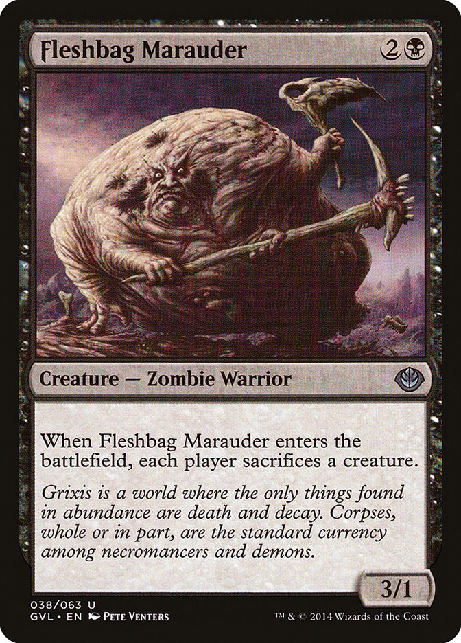 Fleshbag Marauder (Garruk vs. Liliana) [Duel Decks Anthology] | The CG Realm