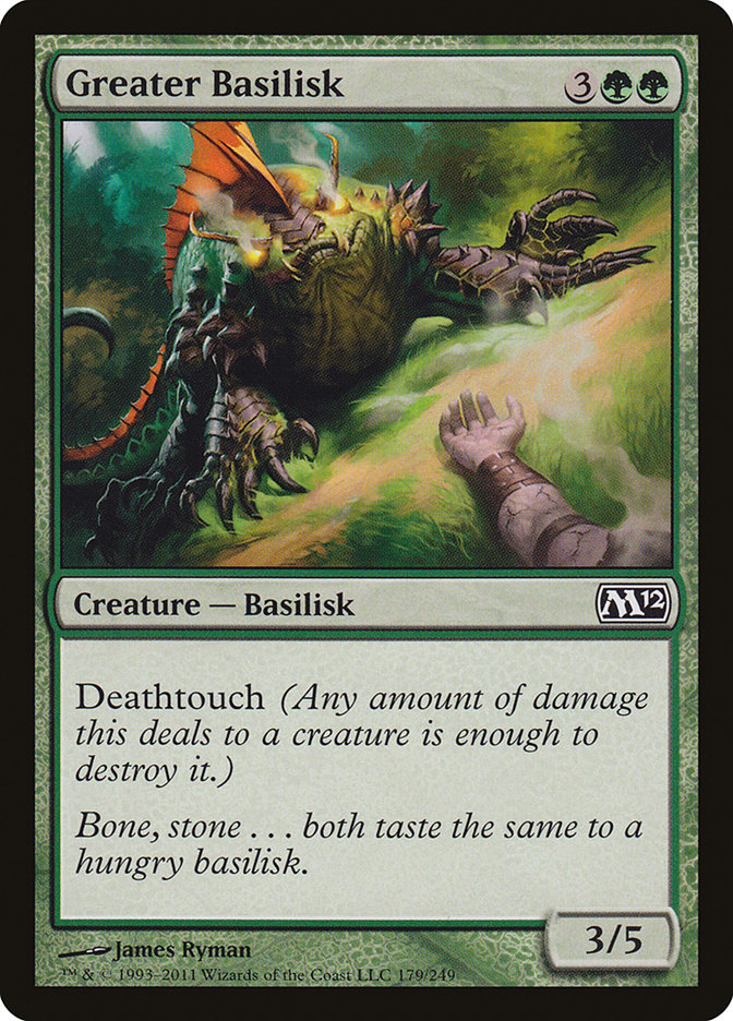 Greater Basilisk [Magic 2012] | The CG Realm