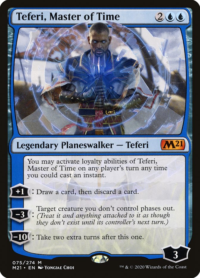 Teferi, Master of Time (075) [Core Set 2021] | The CG Realm