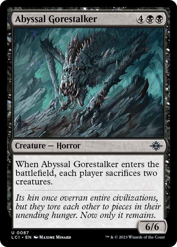 Abyssal Gorestalker [The Lost Caverns of Ixalan] | The CG Realm