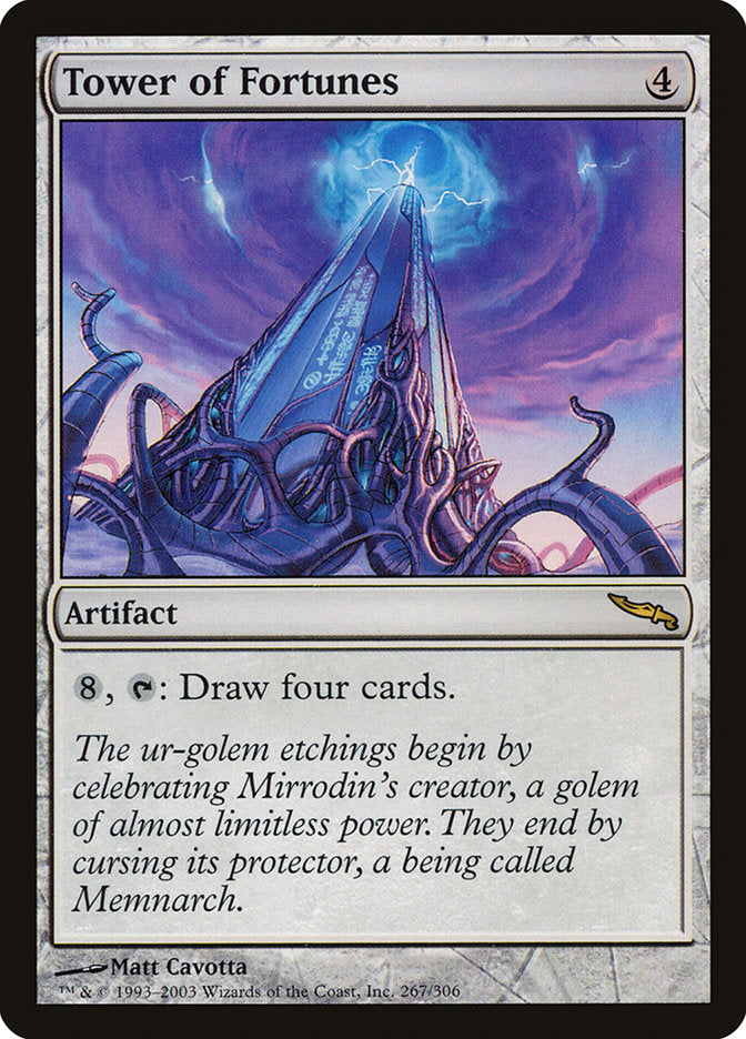 Tower of Fortunes [Mirrodin] | The CG Realm