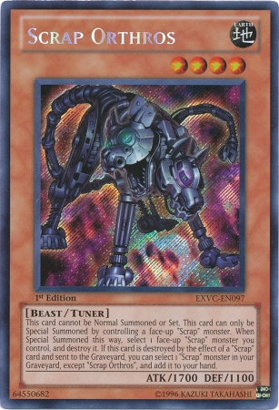 Scrap Orthros [EXVC-EN097] Secret Rare | The CG Realm