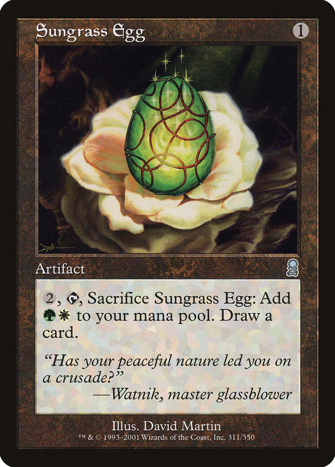 Sungrass Egg [Odyssey] | The CG Realm