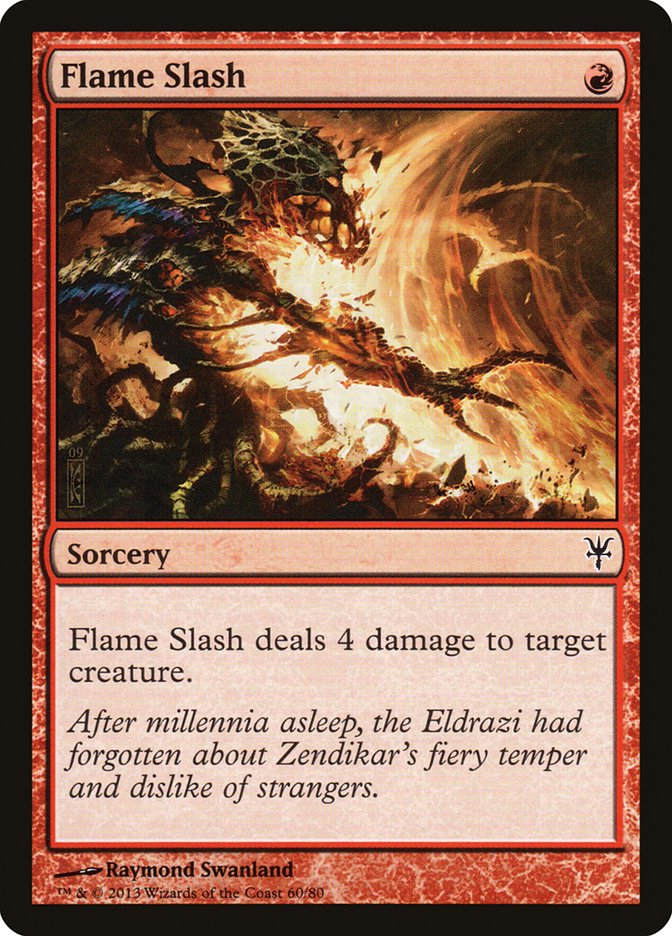 Flame Slash [Duel Decks: Sorin vs. Tibalt] | The CG Realm