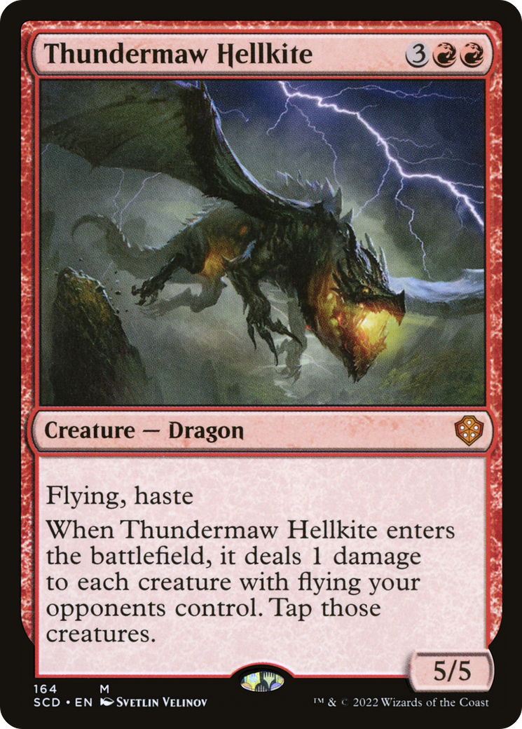 Thundermaw Hellkite [Starter Commander Decks] | The CG Realm