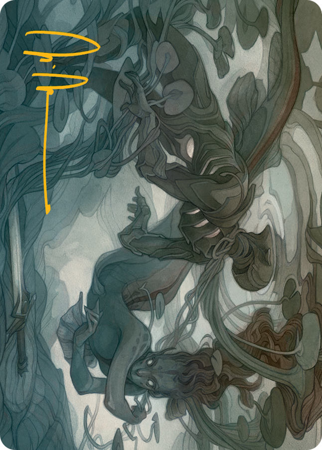Emry, Lurker of the Loch Art Card (Gold-Stamped Signature) [March of the Machine Art Series] | The CG Realm