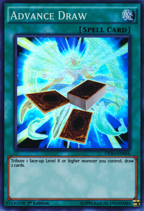 Advance Draw [DESO-EN056] Super Rare | The CG Realm