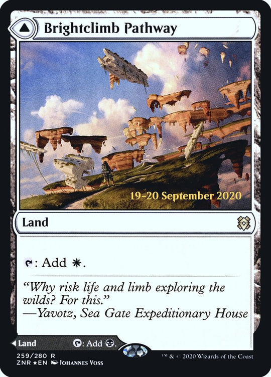 Brightclimb Pathway (PRE-259S) - Zendikar Rising Promos Foil