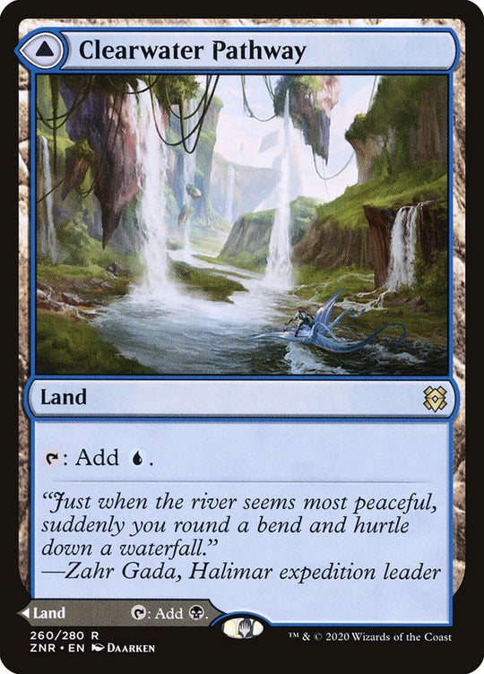 Clearwater Pathway (ZNR-260) - Zendikar Rising
