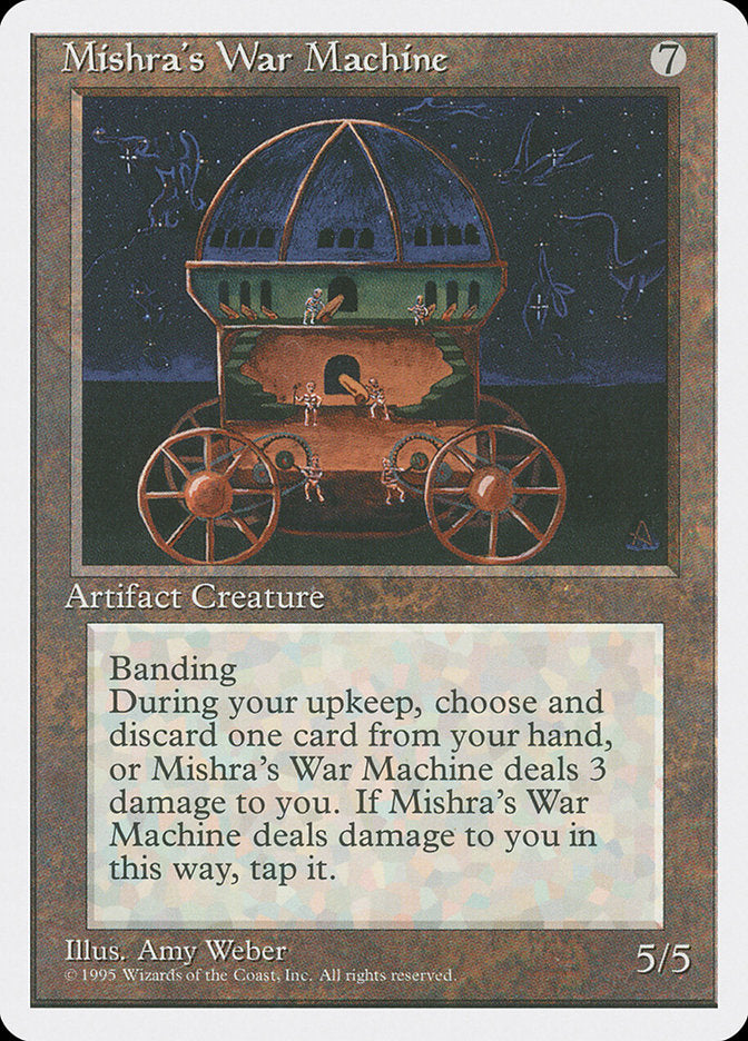 Mishra's War Machine [Fourth Edition] | The CG Realm