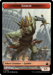 Goblin (0008) // Bird Illusion Double-Sided Token [Ravnica Remastered Tokens] | The CG Realm