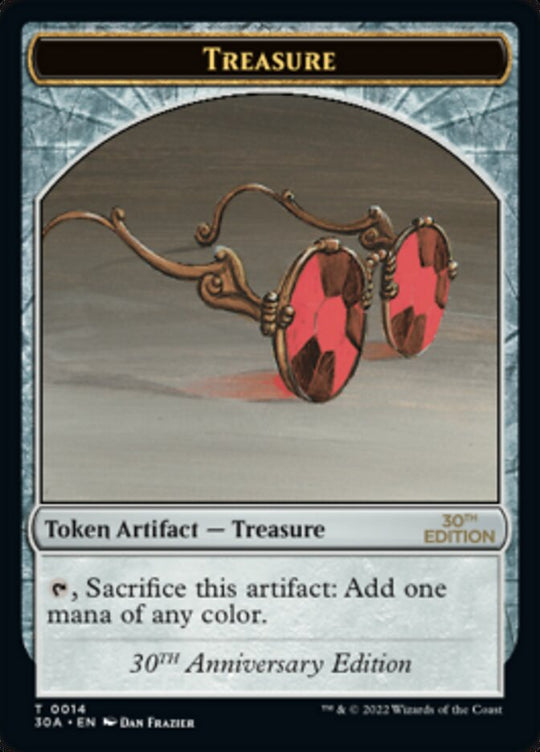 Treasure (0014) Token (30A-014) - 30th Anniversary Tokens