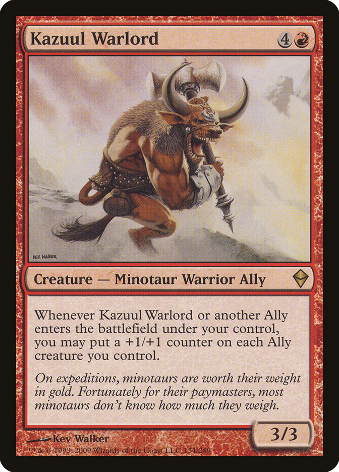 Kazuul Warlord [Zendikar] | The CG Realm