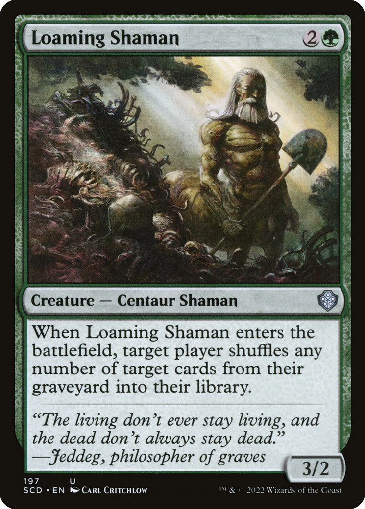 Loaming Shaman [Starter Commander Decks] | The CG Realm