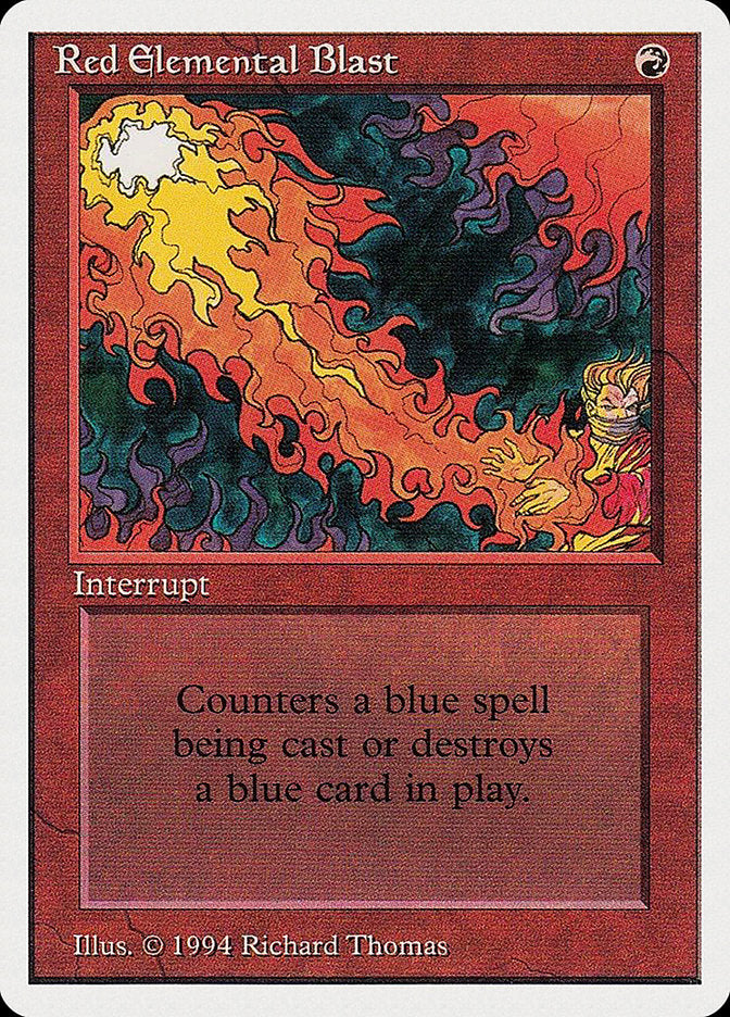 Red Elemental Blast [Summer Magic / Edgar] | The CG Realm
