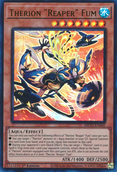 Therion "Reaper" Fum [MP23-EN060] Ultra Rare | The CG Realm
