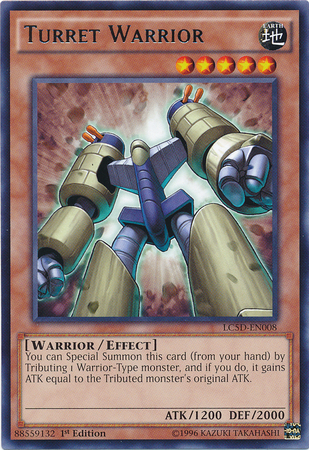 Turret Warrior [LC5D-EN008] Rare | The CG Realm