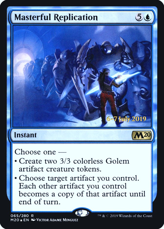 Masterful Replication [Core Set 2020 Prerelease Promos] | The CG Realm